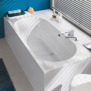 Ванна акриловая Villeroy&Boch O'Novo UBA180CAS2V-01 180x80 белая купить в интернет-магазине Sanbest