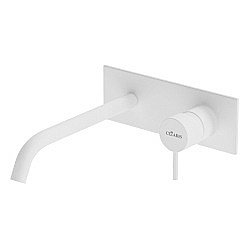 Смеситель для раковины Cezares LEAF-BLI1-L-BIO Белый матовый купить в интернет-магазине сантехники Sanbest