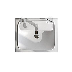 Раковина мебельная AM.PM Func M8FWPC0600WM 60 белая матовая купить в интернет-магазине сантехники Sanbest