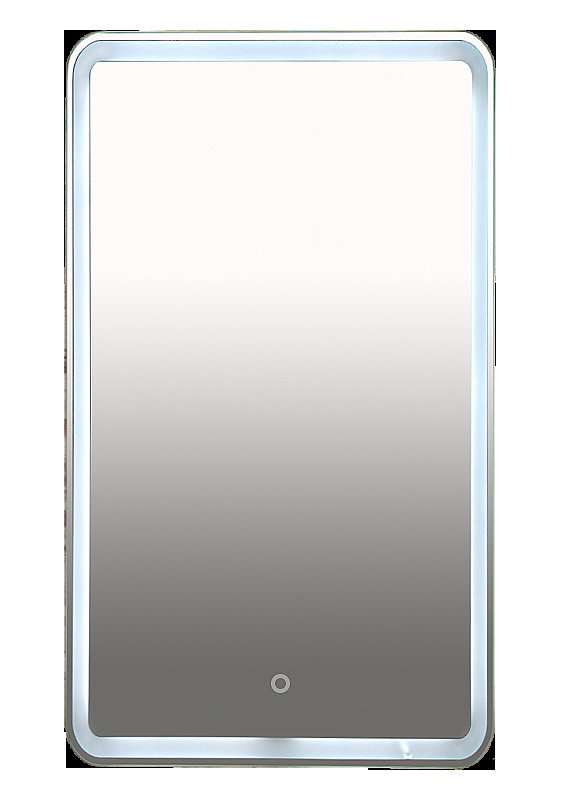 Зеркало LED Misty 3 Неон 80x50 сенсор на зеркале в ванную от интернет-магазине сантехники Sanbest