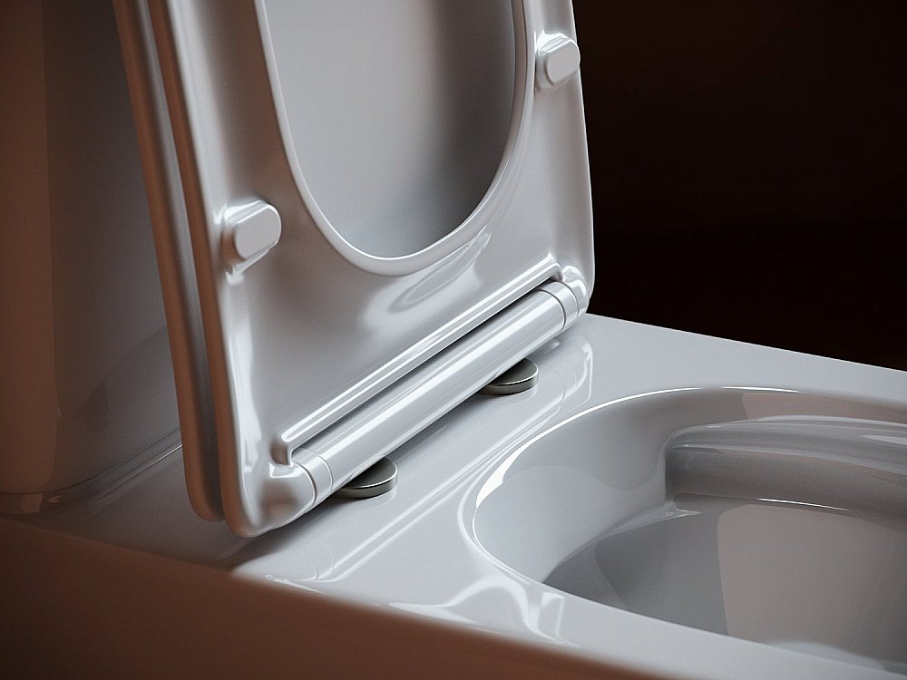 Унитаз Ceramica Nova Alfa Rimless CN9002 безободковый, с крышкой микролифт, с бачком купить в интернет-магазине Sanbest