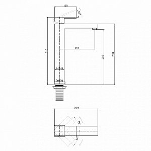 Смеситель для раковины ABBER Daheim AF8211SP сатин купить в интернет-магазине сантехники Sanbest