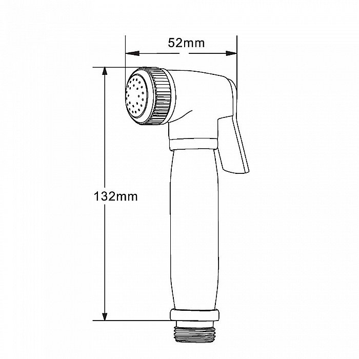 Гигиенический душ Orange HS004cr хром купить в интернет-магазине сантехники Sanbest