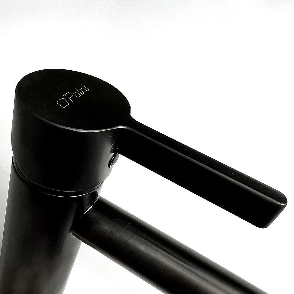 Смеситель для раковины PAINI Brera 74PZ205O черный матовый купить в интернет-магазине сантехники Sanbest