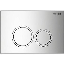 Кнопка для инсталляции Grossman Galaxy 700.K31.01.100.100 хром глянцевый купить в интернет-магазине сантехники Sanbest