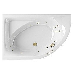 Ванна акриловая EXCELLENT Aquarella 150x100 SMART бронза, левая купить в интернет-магазине сантехники Sanbest