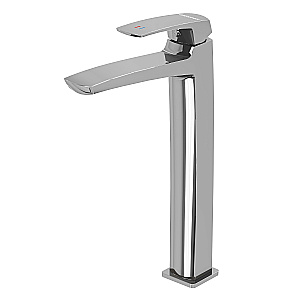 Смеситель для раковины высокий Grossman Mercury 520.K35.10.100 хром глянцевый купить в интернет-магазине сантехники Sanbest