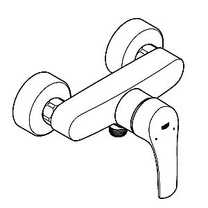 Смеситель для душа GROHE Eurosmart 33555003 хром купить в интернет-магазине сантехники Sanbest