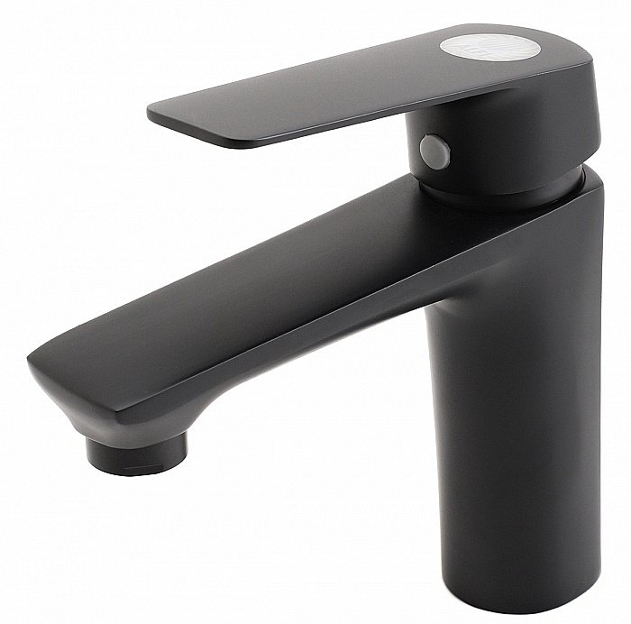 Смеситель для раковины Orange Aristo M19-021b черный купить в интернет-магазине сантехники Sanbest