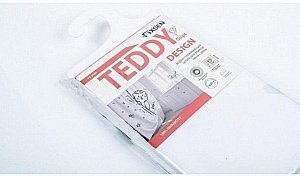 Текстильная шторка для ванной FIXSEN TEDDY FX-2505 купить в интернет-магазине сантехники Sanbest