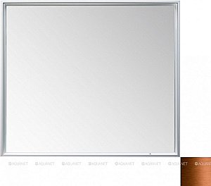 Зеркало De Aqua Алюминиум 261711 100 медь в ванную от интернет-магазине сантехники Sanbest