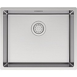 Кухонная мойка Paulmark Lassan 54 LA54-BS брашированная сталь купить в интернет-магазине сантехники Sanbest