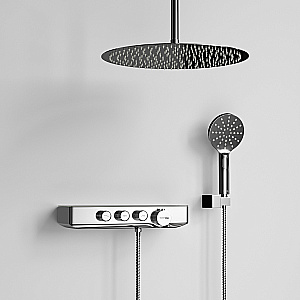 Душевая система WasserKraft A8599.068.116.011.010.127 с термостатом, хром купить в интернет-магазине сантехники Sanbest