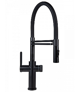 Смеситель для кухни Agger Elegant A3252544 черный матовый купить в интернет-магазине сантехники Sanbest