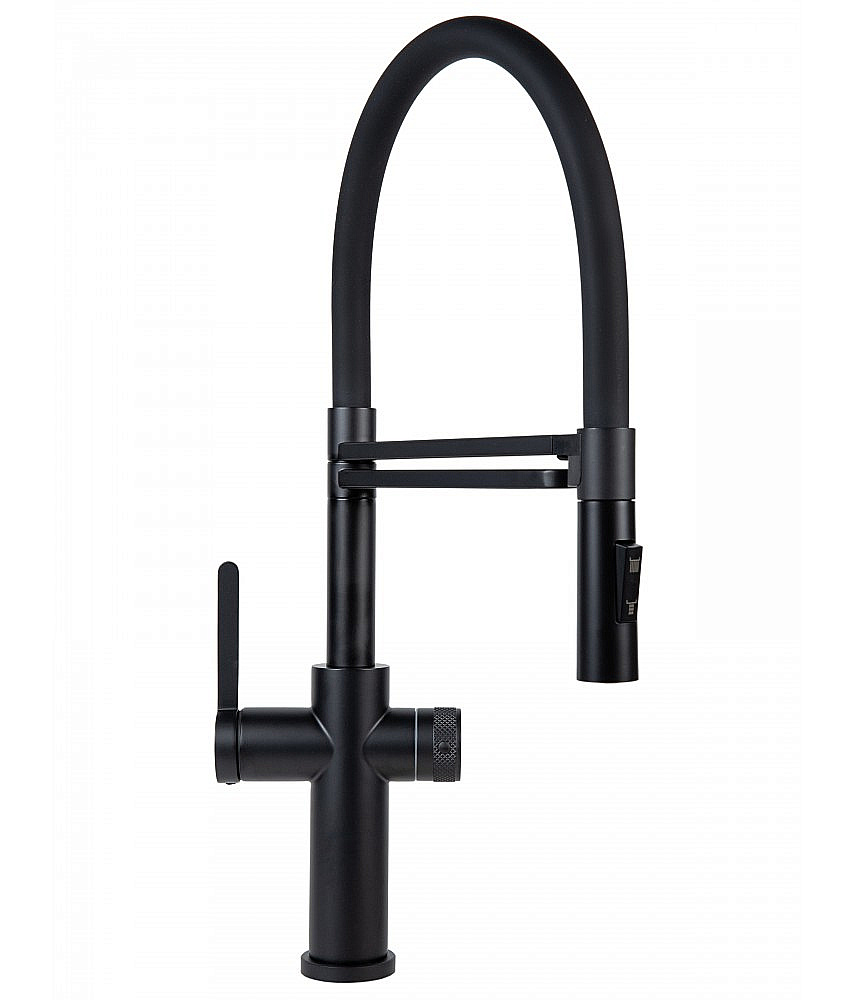 Смеситель для кухни Agger Elegant A3252544 черный матовый купить в интернет-магазине сантехники Sanbest
