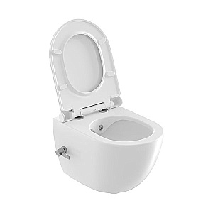 Унитаз-биде Ravak Uni Chrome X01912 белый, с крышкой микролифт купить в интернет-магазине Sanbest