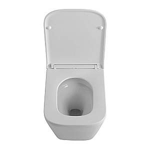 Унитаз подвесной BelBagno Ardente-Tor BB520CH-TOR/SC белый, безободковый, с крышкой микролифт, слив-торнадо купить в интернет-магазине Sanbest