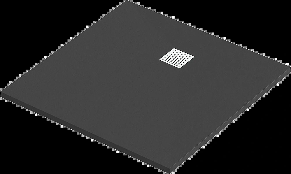 Душевой поддон Good Door Essentia ЛП00190 100x100 черный купить в интернет-магазине Sanbest