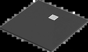 Душевой поддон Good Door Essentia ЛП00190 100x100 черный купить в интернет-магазине Sanbest