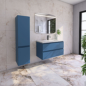 Тумба с раковиной Caprigo Forte 100 два ящика, цвет на выбор/эмаль для ванной в интернет-магазине Sanbest