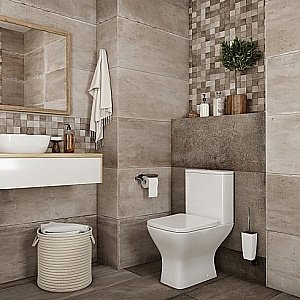 Унитаз-компакт IDDIS Torr TORRDSEi24 безободковый, с бачком, с крышкой микролифт купить в интернет-магазине Sanbest