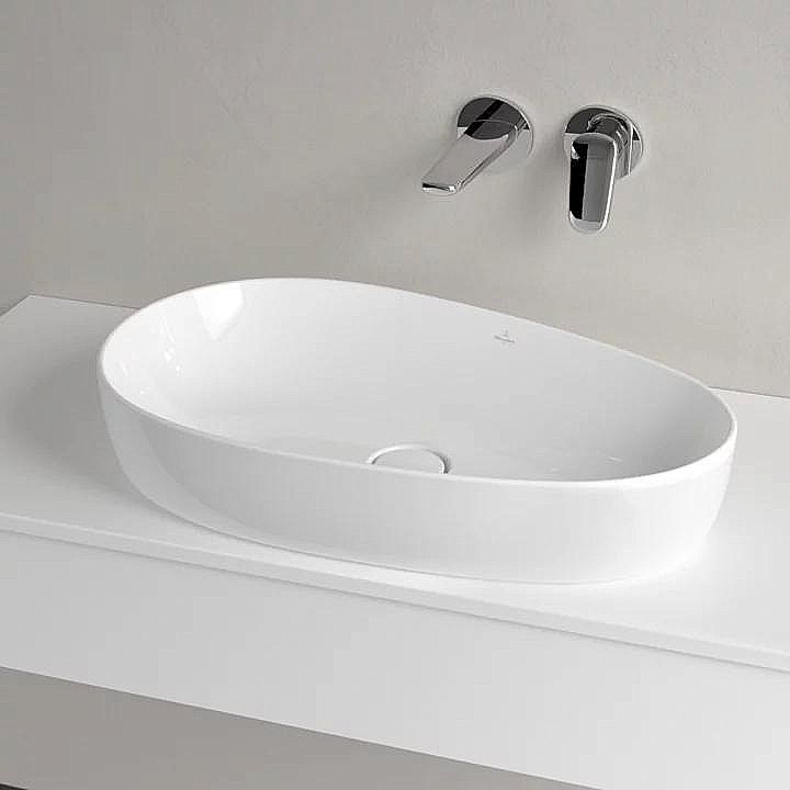 Раковина накладная Villeroy&Boch Antao 65 4A7465R1 альпийский белый купить в интернет-магазине Sanbest