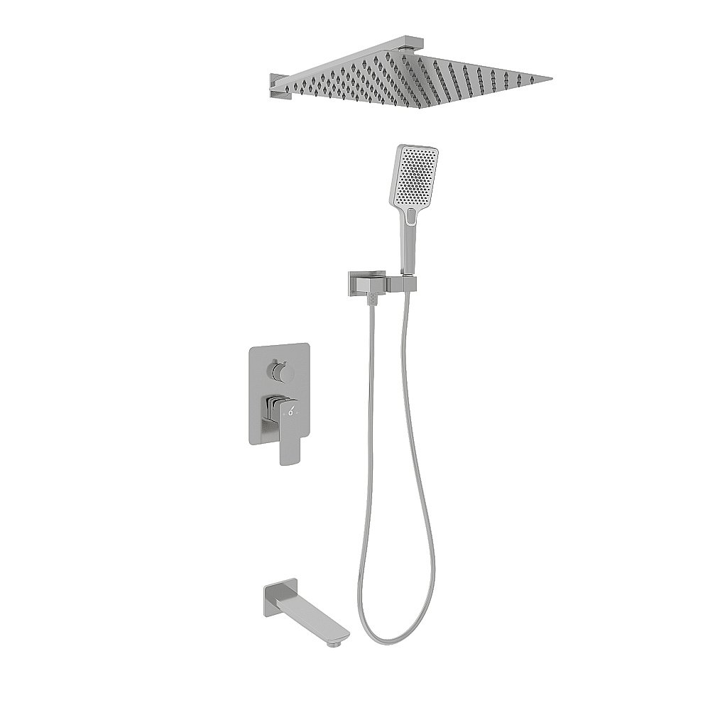 Душевая система Oliveeka D OL-88939003-BN никель брашированный купить в интернет-магазине сантехники Sanbest