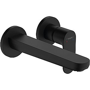 Смеситель для раковины Hansgrohe Rebris S 72528670 черный матовый купить в интернет-магазине сантехники Sanbest