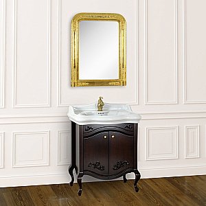 Тумба с раковиной Migliore Impero 70 Noce с 2 дверками для ванной в интернет-магазине Sanbest