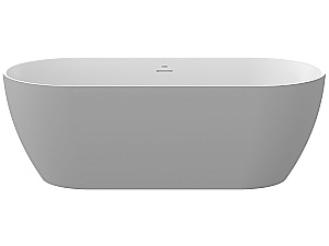 Ванна акриловая Ravak FREEDOM O TEC 170х77 CD31500000 дымчато-серая/слив-перелив белый купить в интернет-магазине Sanbest