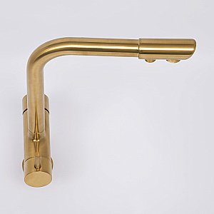 Смеситель для кухни WasserKRAFT A8387 матовое золото купить в интернет-магазине сантехники Sanbest