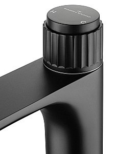 Смеситель для раковины WONZON & WOGHAND CLICK, Черный матовый (WW-A40412-MB) купить в интернет-магазине сантехники Sanbest
