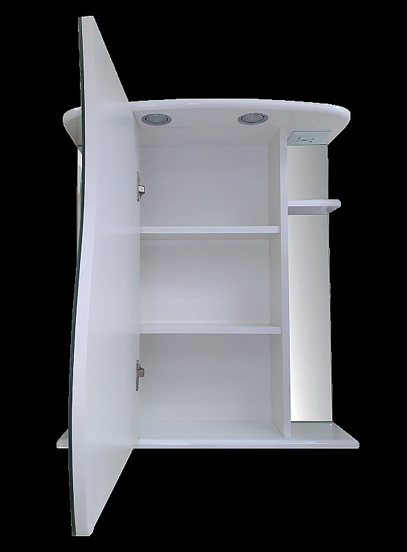 Зеркальный шкаф Misty Лиана 65 белый купить в интернет-магазине сантехники Sanbest