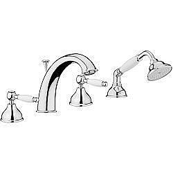 Смеситель на борт ванны Webert Dorian DO730101015 купить в интернет-магазине сантехники Sanbest