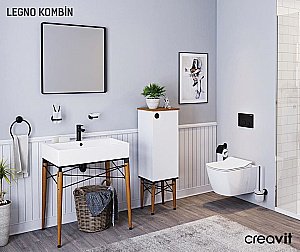 Унитаз подвесной CREAVIT ELEGANT EG321-11 белый, безободковый купить в интернет-магазине Sanbest