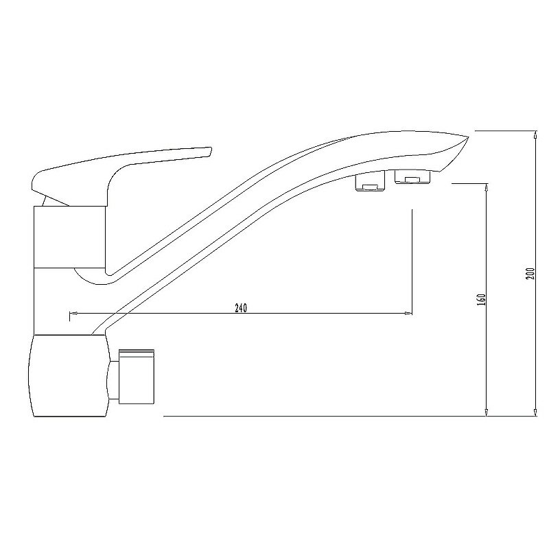 Смеситель для кухни Kaiser Venus 39066-5 купить в интернет-магазине сантехники Sanbest