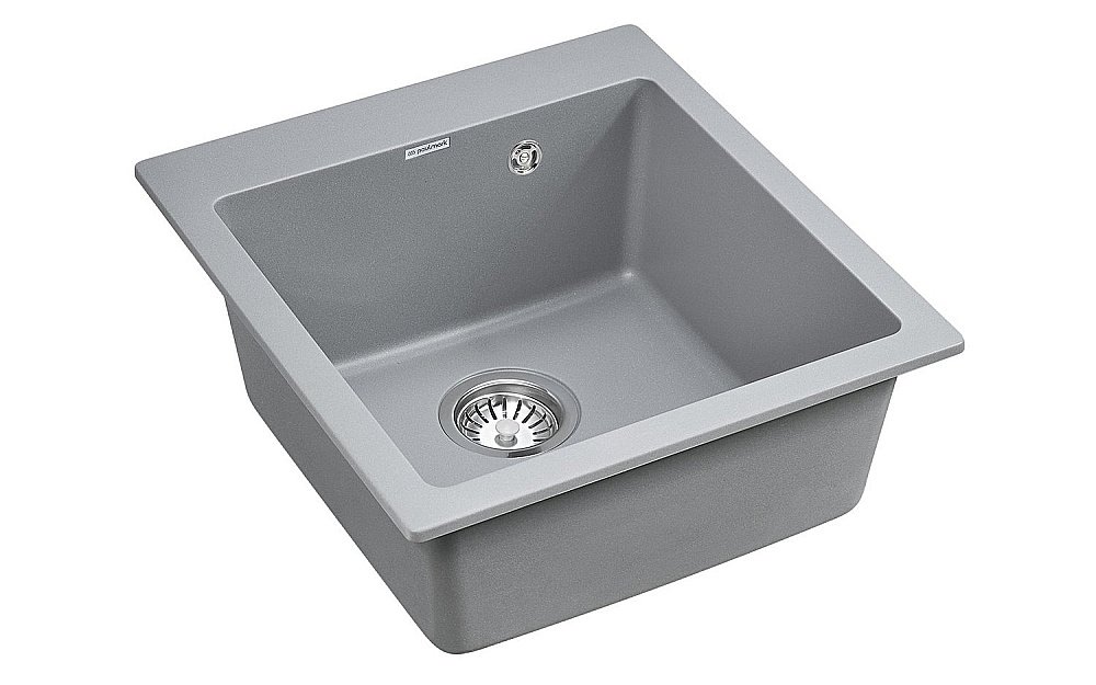 Мойка кухонная Paulmark Zemar PM104651-GRM купить в интернет-магазине сантехники Sanbest