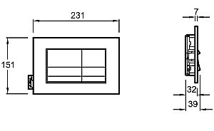 Cмеситель для раковины Jacob Delafon CLEO 1889 E24309-CP хром купить в интернет-магазине сантехники Sanbest