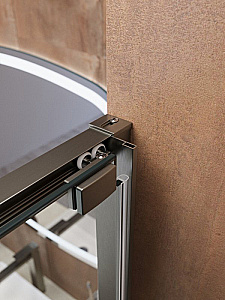 Душевой уголок Cezares LUX 80х80 A-FS-1-80-C-CR стекло прозрачное/профиль хром купить в интернет-магазине Sanbest