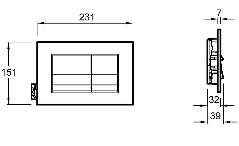 Cмеситель для раковины Jacob Delafon CLEO 1889 E24309-CP хром купить в интернет-магазине сантехники Sanbest
