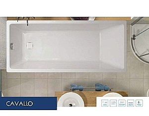 Ванна акриловая Vagnerplast Cavallo 170x75 купить в интернет-магазине Sanbest