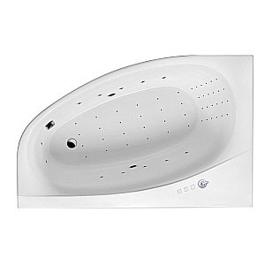 Ванна акриловая EXCELLENT Kameleon NANO WAEX.KML17.NANO.CR 170x110 белая с гидромассажем купить в интернет-магазине Sanbest