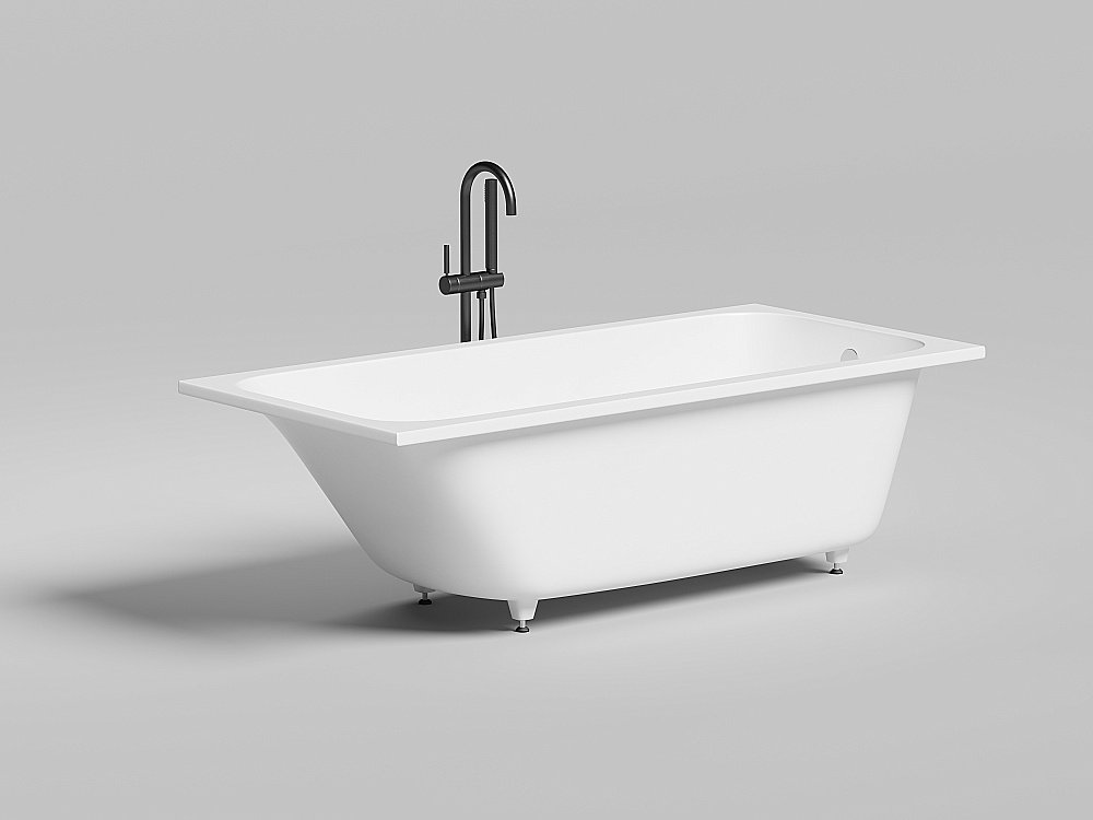 Ванна Salini Orlanda S-Stone 170х80 102026MF RAL матовая купить в интернет-магазине Sanbest