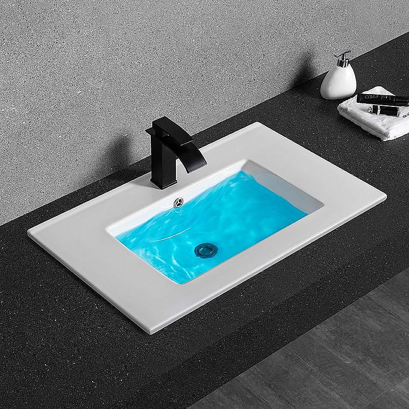 Раковина Ceramalux N 61 9060Е белая купить в интернет-магазине Sanbest