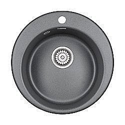 Мойка кухонная Paulmark Gelegen PM404800-DG Серая купить в интернет-магазине сантехники Sanbest