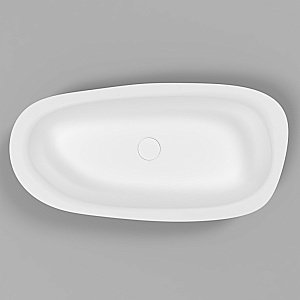 Раковина накладная WhiteCross Moonstone E 70 0731.070035.20100 черная матовая, белая матовая купить в интернет-магазине Sanbest