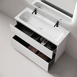 Тумба с раковиной Sancos FOLK Floor FL120FW/CN7016 120 Bianco для ванной в интернет-магазине Sanbest