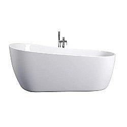 Ванна акриловая CeruttiSpa VIVA 9127 170x75 белая купить в интернет-магазине Sanbest
