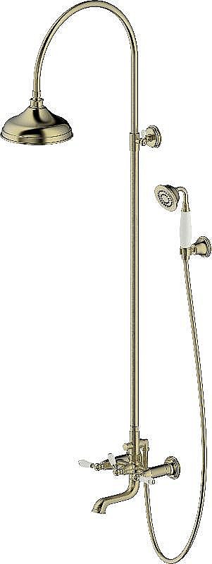 Душевая система Bravat ART F65193AR-A3-RUS бронза купить в интернет-магазине сантехники Sanbest