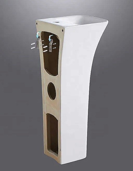 Напольная раковина CeruttiSpa Simona 48 CT7832 белая купить в интернет-магазине Sanbest